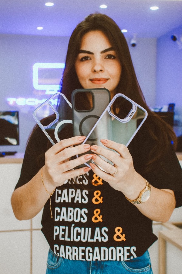 Capas, cabos, películas e carregadores na Technopoint